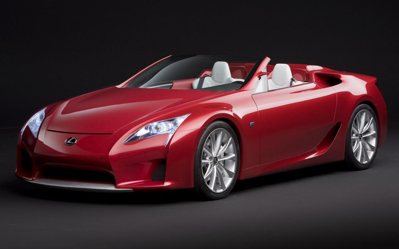 Кабриолет Лексус обои для рабочего стола, картинки, фото, 1280x800.